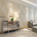 modern style beige waterproof flocking wallpaper